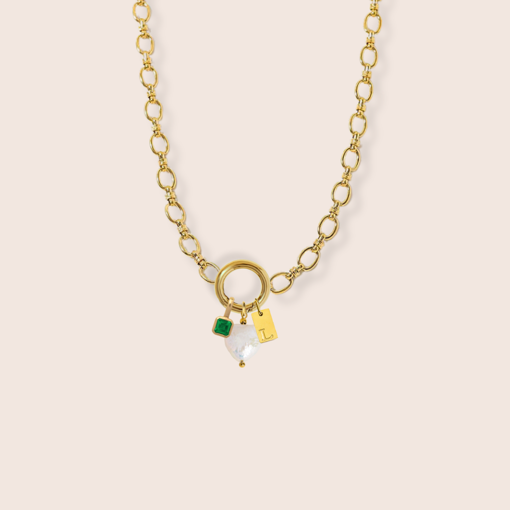 Chunky Charm Chain with Clasp