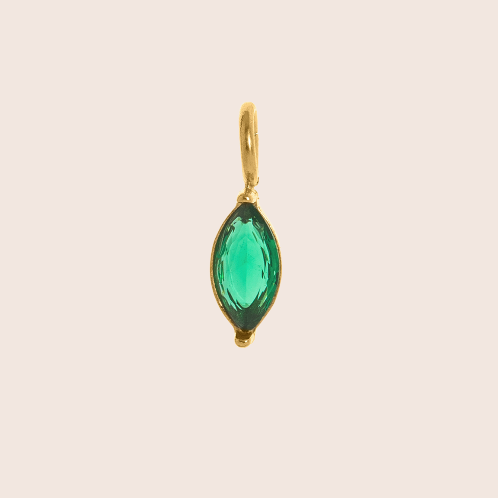Birthstone Charm - Marquise