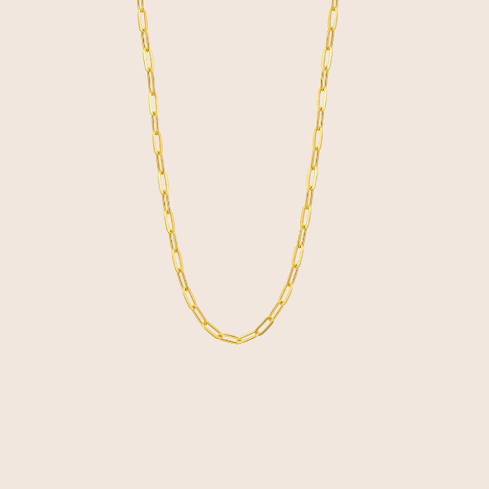 Paperclip Charm Chain