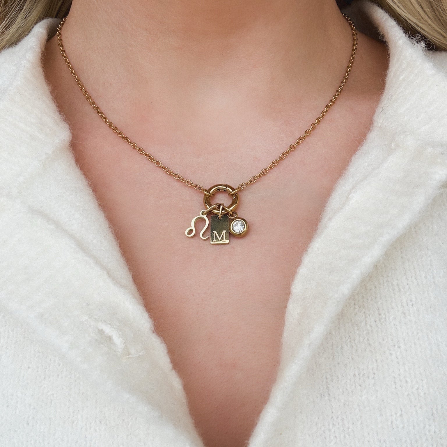 Classic Clasp Charm Chain