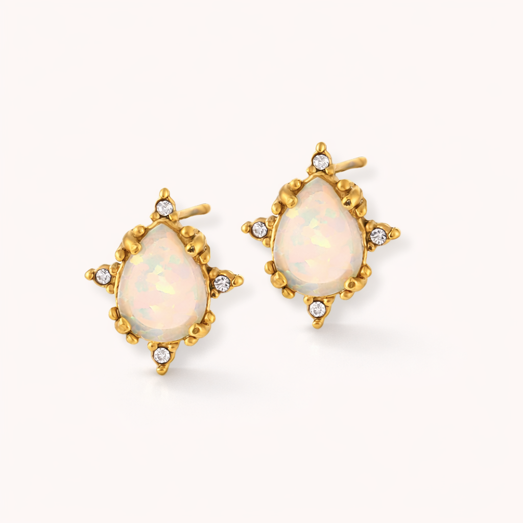 Madison Opal Stud Earrings