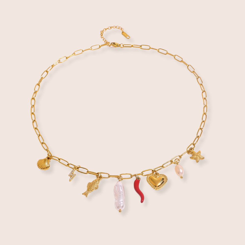 Livia Charm Necklace