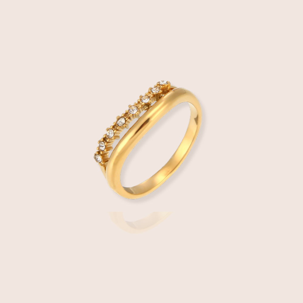 Elia Double Ring