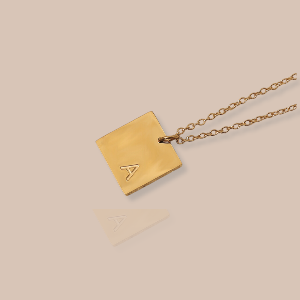 Paige Initial Charm Necklace