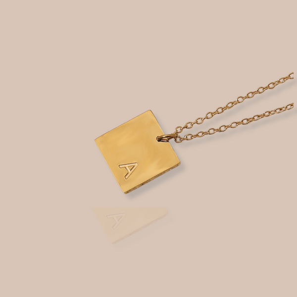 Paige Initial Charm Necklace