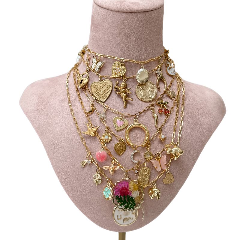 Enchanted Garden Charm Necklace
