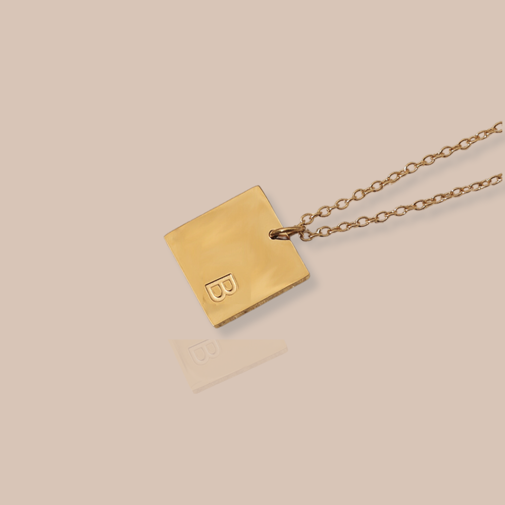 Paige Initial Charm Necklace