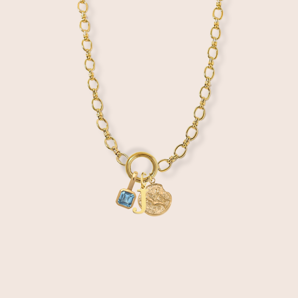 Chunky Charm Chain with Clasp