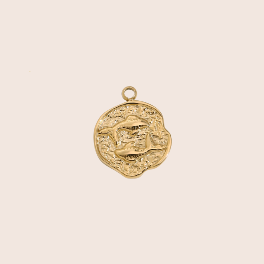 Zodiac Coin Charm