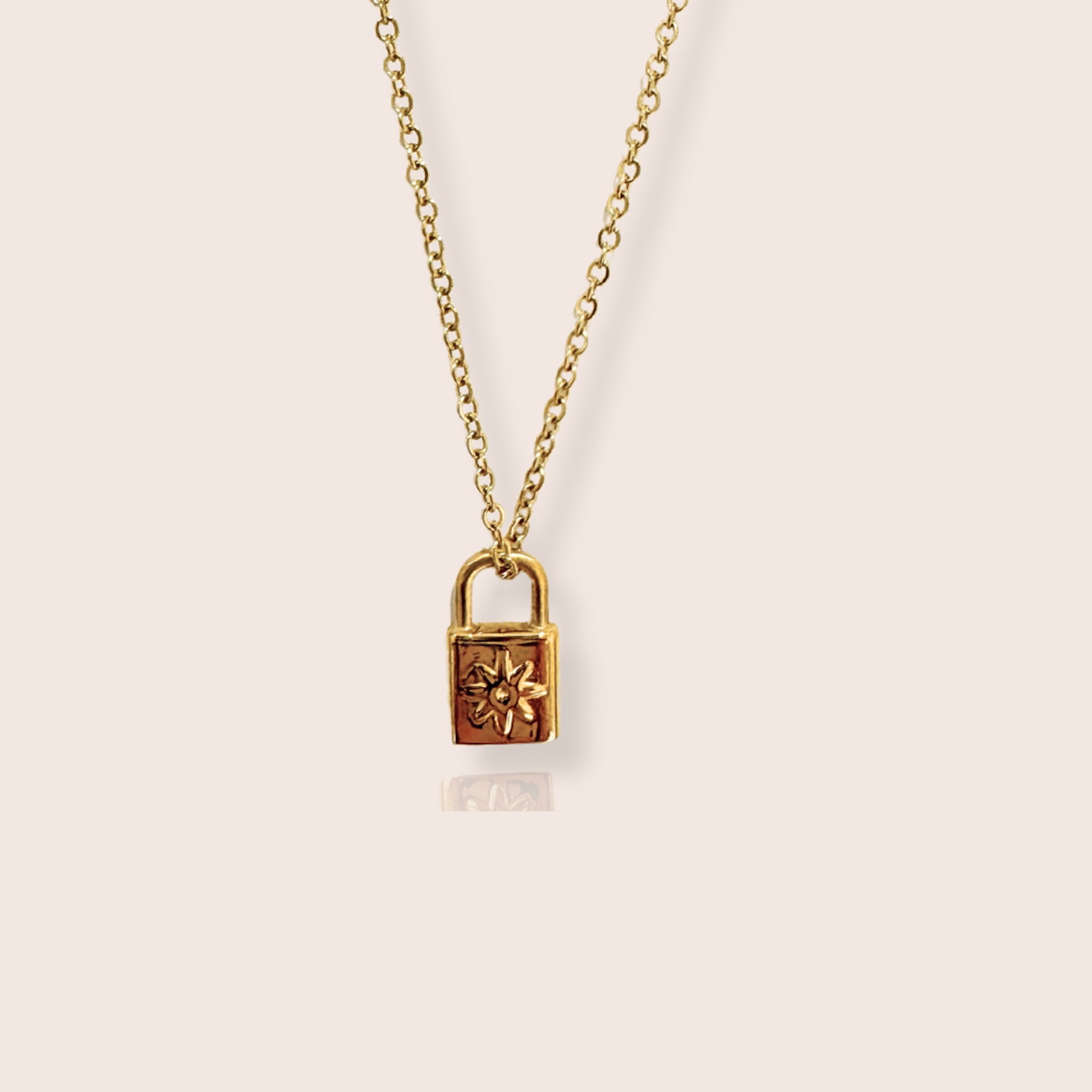 Orla Mini Lock Necklace