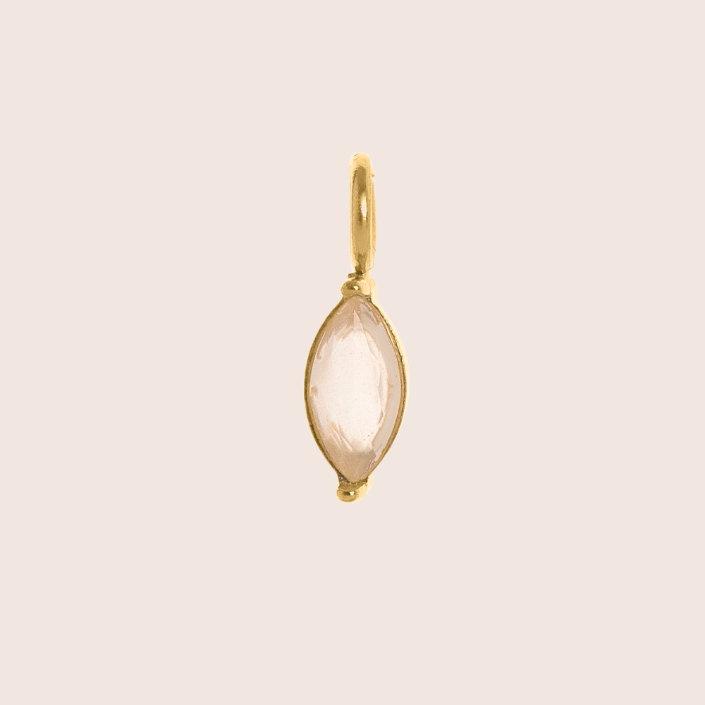 Birthstone Charm - Marquise