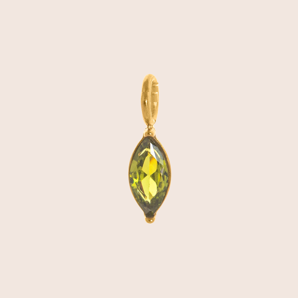 Birthstone Charm - Marquise