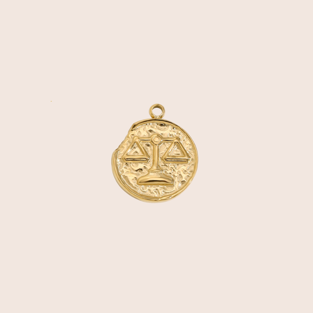 Zodiac Coin Charm