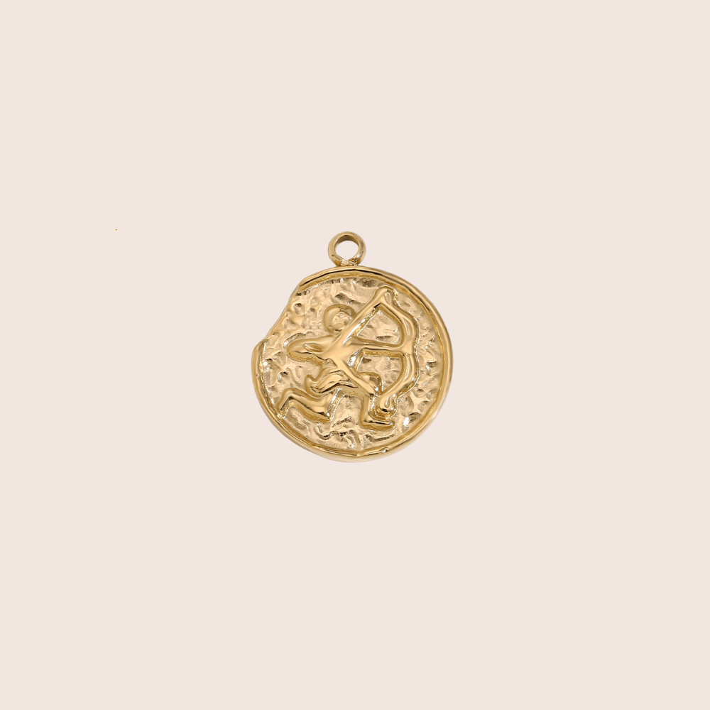 Zodiac Coin Charm