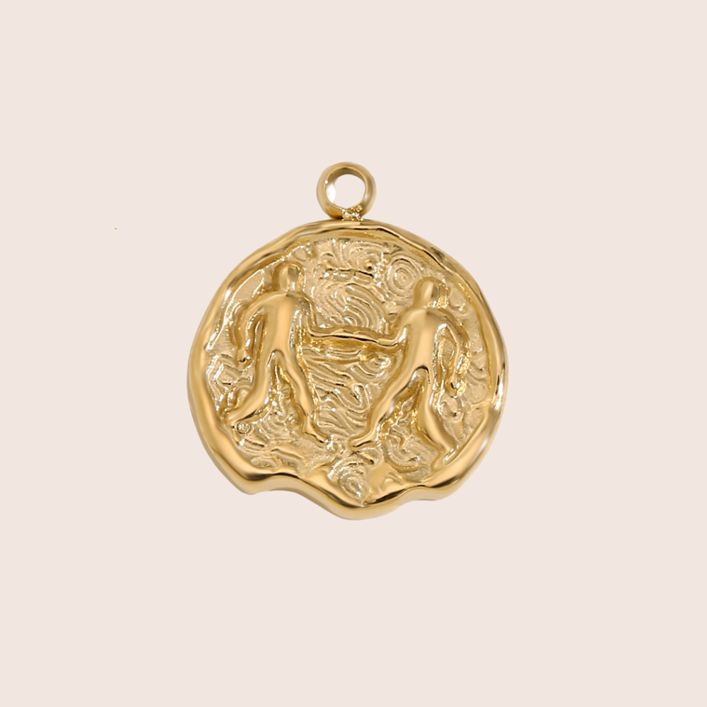 Zodiac Coin Charm