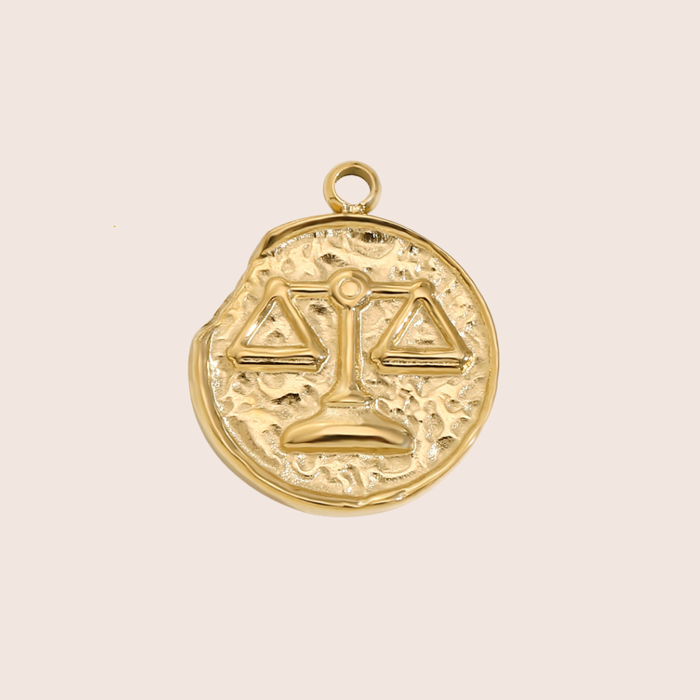 Zodiac Coin Charm