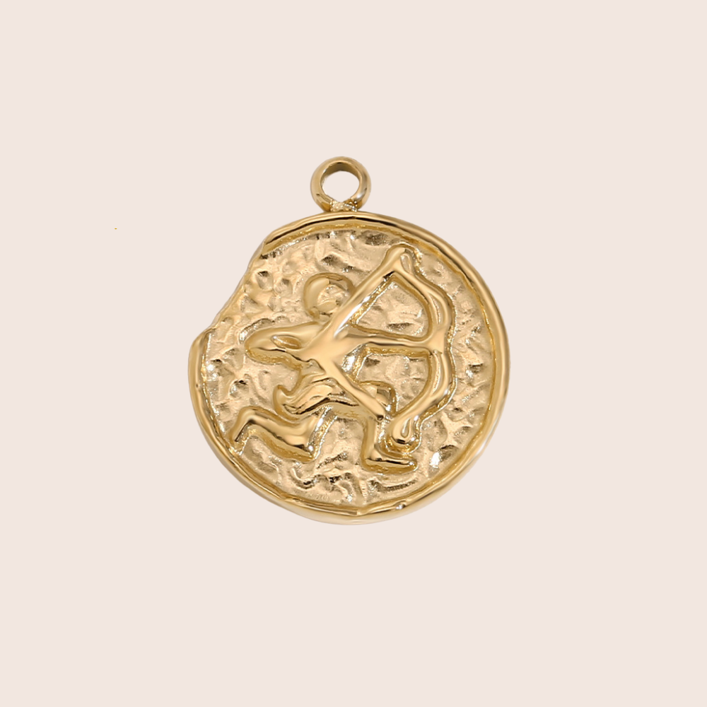 Zodiac Coin Charm