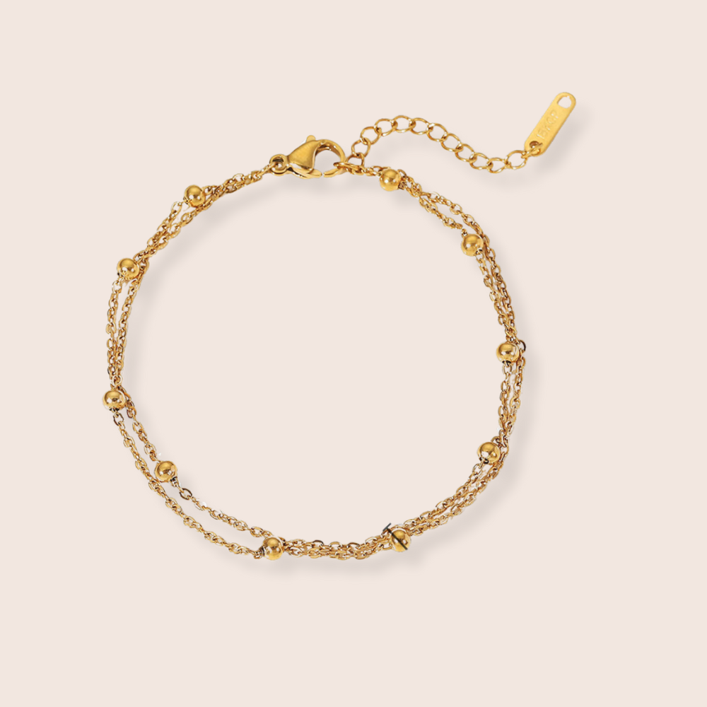 Amora Double Satellite Chain Bracelet