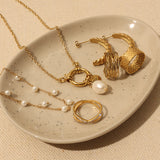 Martha Pearl Droplet Necklace