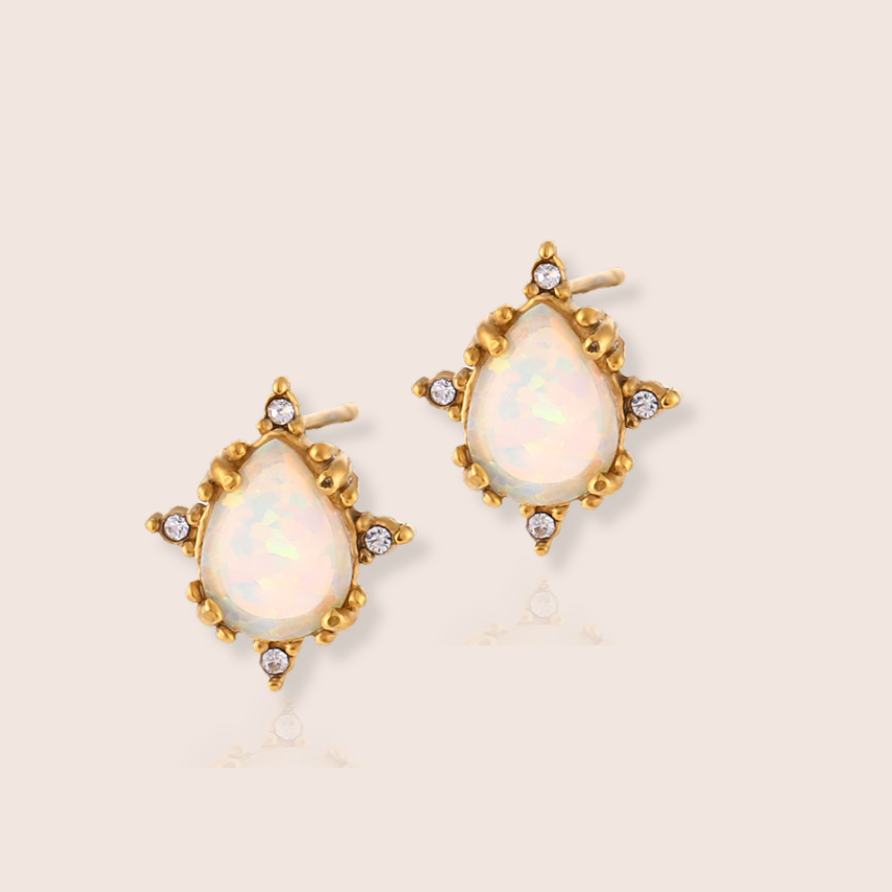 Madison Opal Stud Earrings