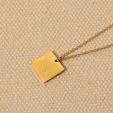Paige Initial Charm Necklace