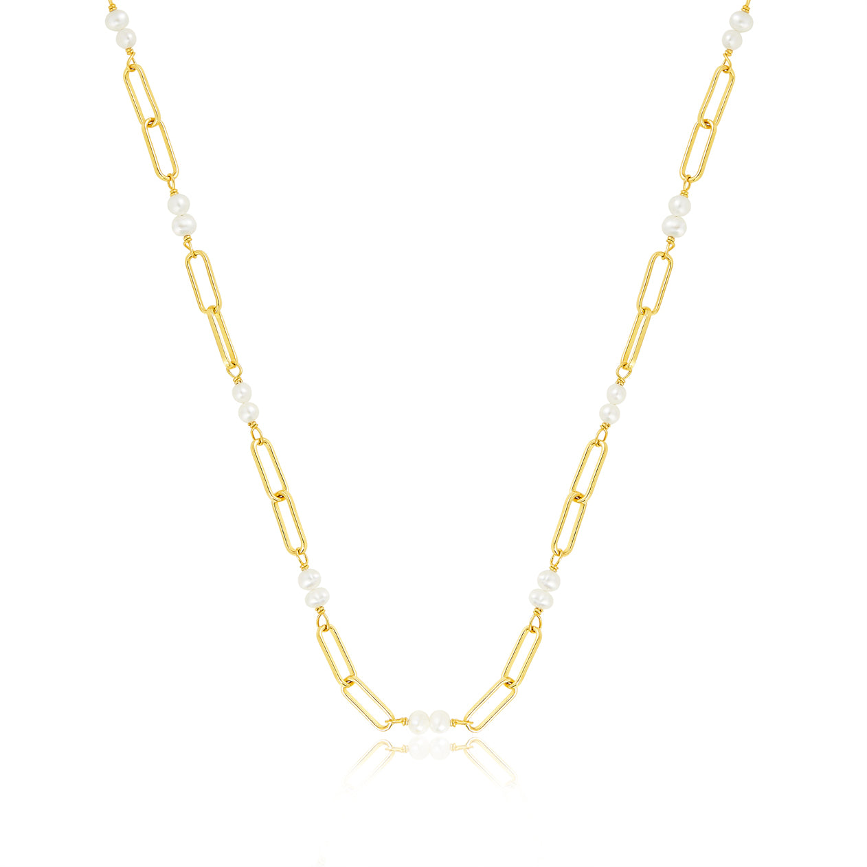 Frances Pearl Link Chain