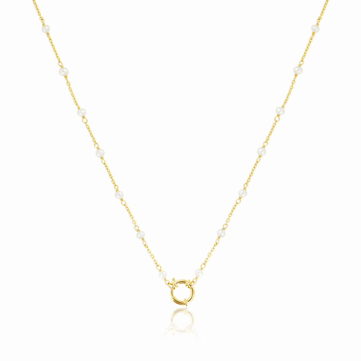 Etta Pearl Chain Necklace