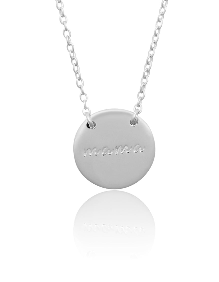 Leto Mama Coin Necklace