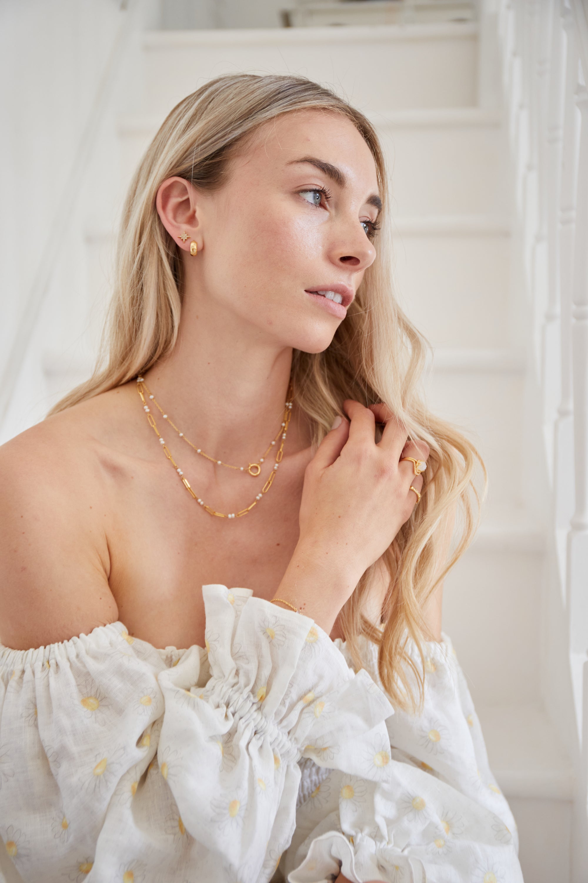 Frances Pearl Link Chain