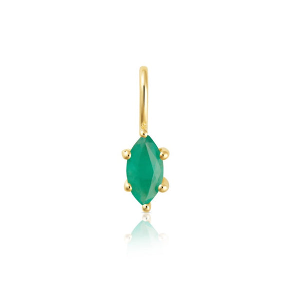 May Birthstone Charm Emerald