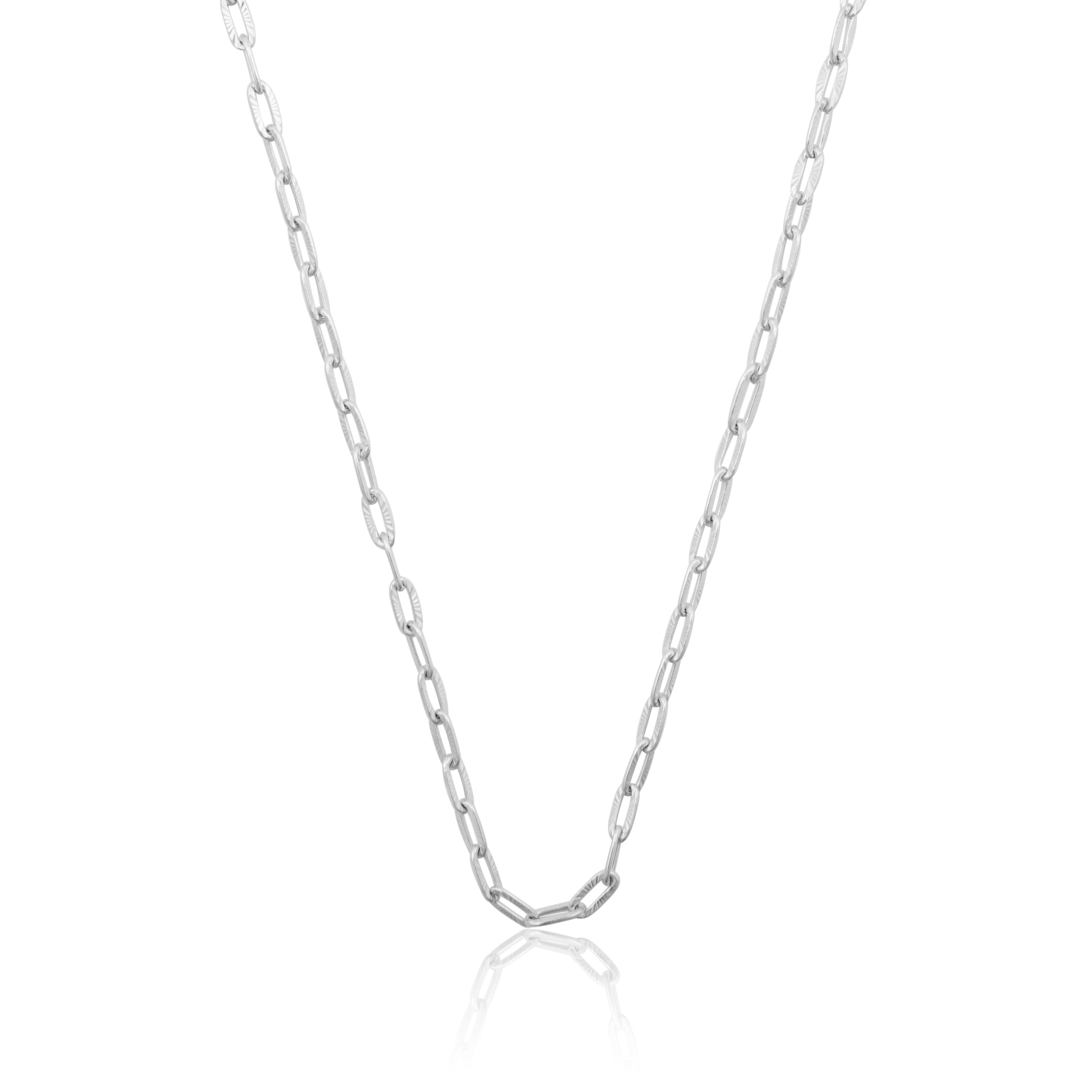 Diamond Cut Link Chain